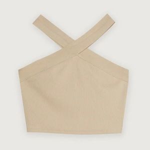 NWT Oak+Fort Halter Top
